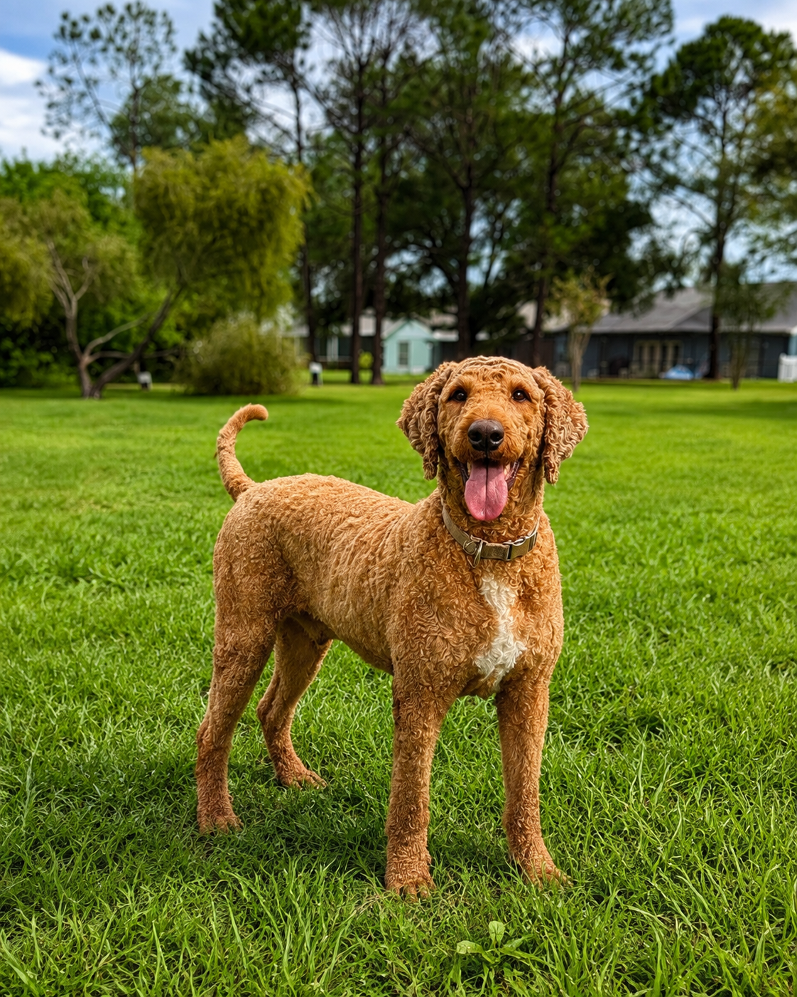 Ranger, Standard Poodle — Phantom Black & Tan